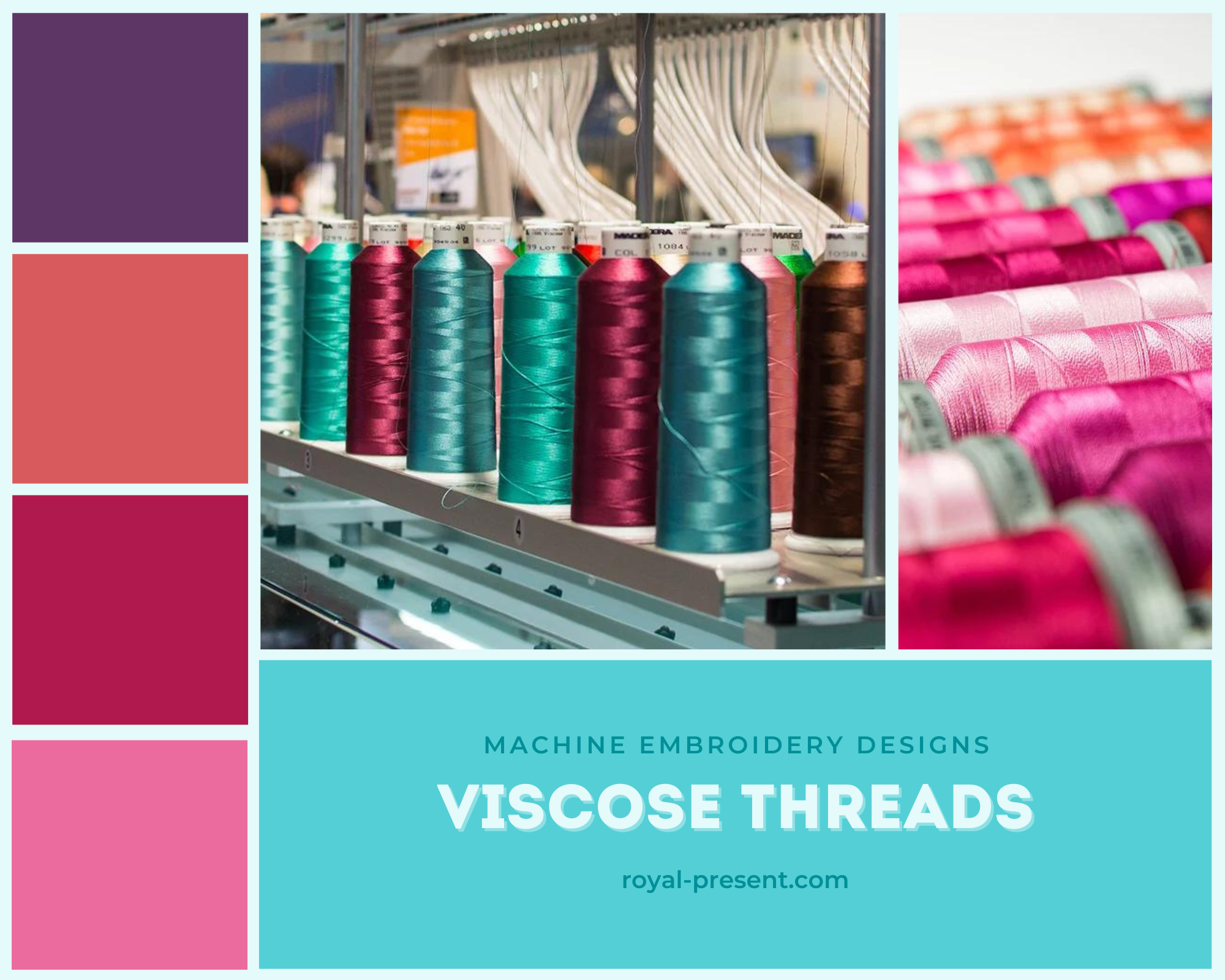 Rayon threads 